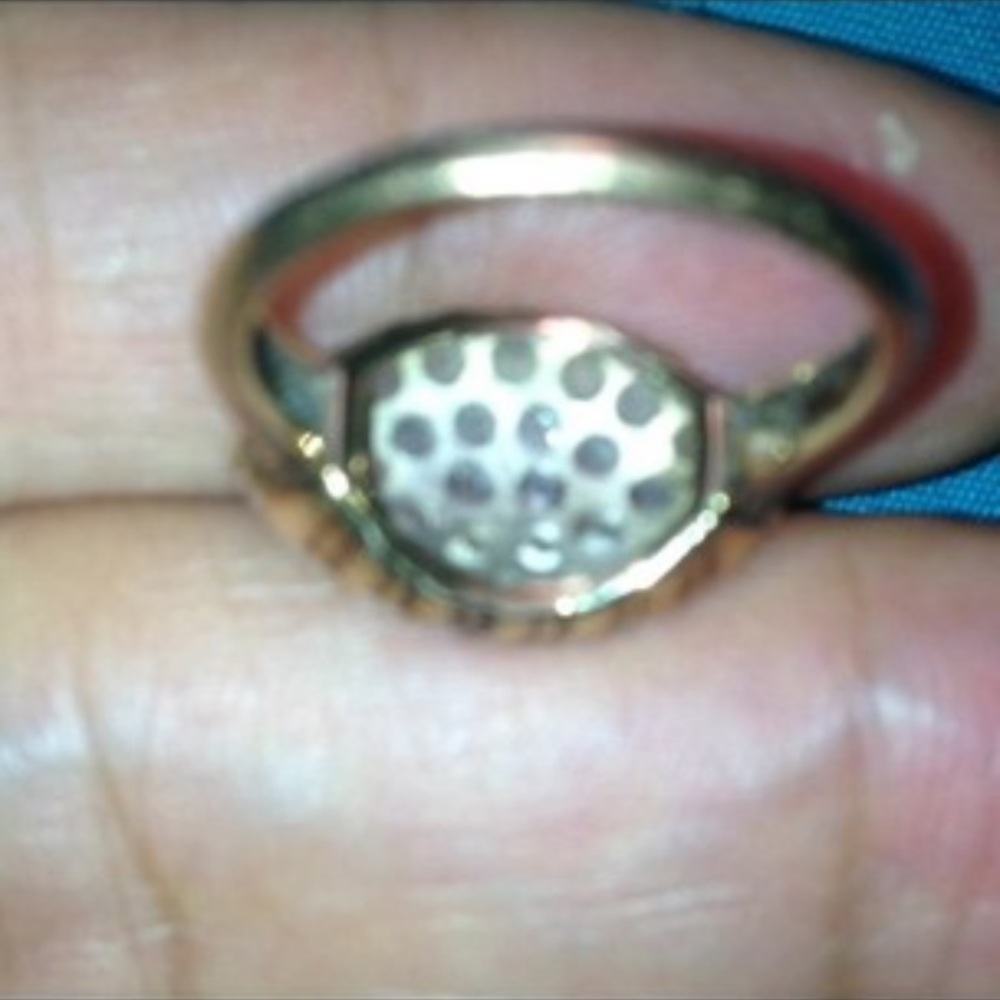 10k antique ring. - Picture 3 of 13